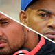 Nick Kyrgios (l.) wants you, and the guys he plays against, to put a damn mask on. Yoenis Cespedes (r.) forgot the part of the opt-out process where he lets his employer know.
